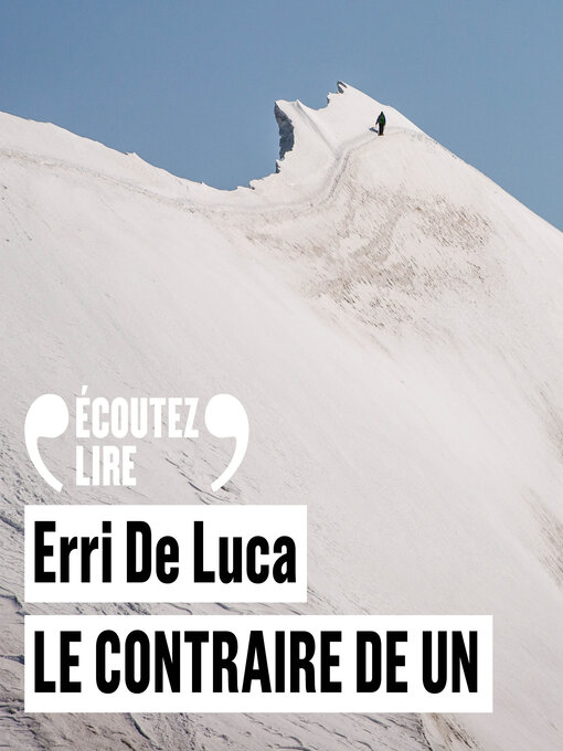 Title details for Le contraire de un by Erri De Luca - Available